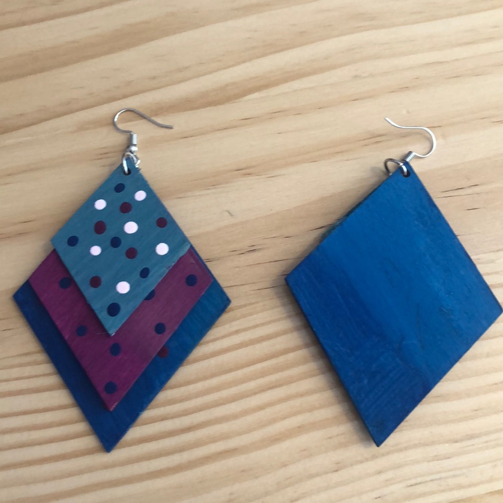 Handmade earrings - Picture 3 of 3